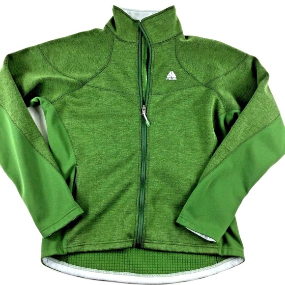 Nike Tops - Nike Women's ACG Green Thermal Zip Jacket Size Med